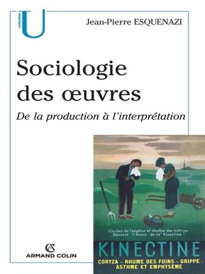 cover image of Sociologie des oeuvres